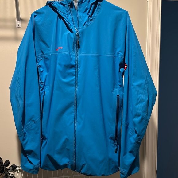 Mammut Blue Hooded Jacket - Picture 1 of 5